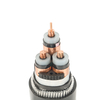 Triple Core XLPE Cable ya Nguvu iliyowekwa na waya wa chuma kwa matumizi ya kati ya voltage