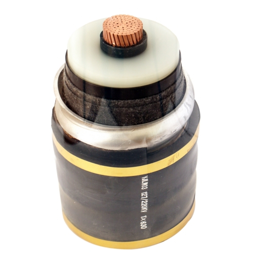 64/110KV Ultra-High Voltage Power Cable na IEC Standard XLPE Insulation na Sheath ya Aluminium