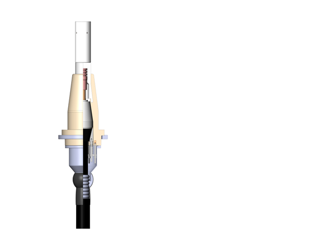 110kV porcelain bushing nje HV kukomesha cable