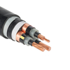 Triple Core XLPE Cable ya Nguvu iliyowekwa na waya wa chuma kwa matumizi ya kati ya voltage