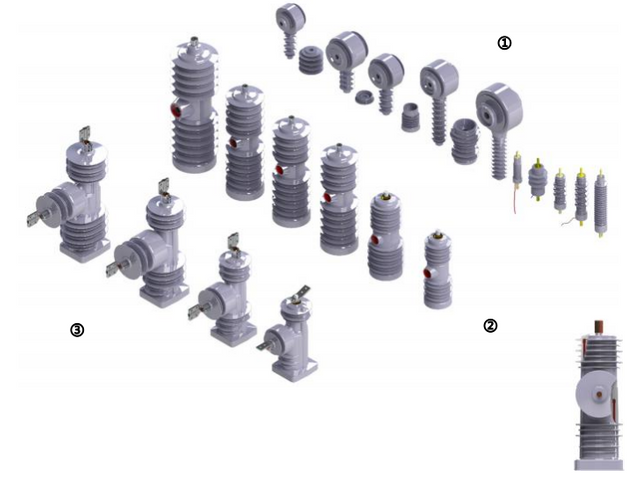 38KV 25KA IEC/ANSI COMOR OUTDOOR MV RECLOSER KWA POLE