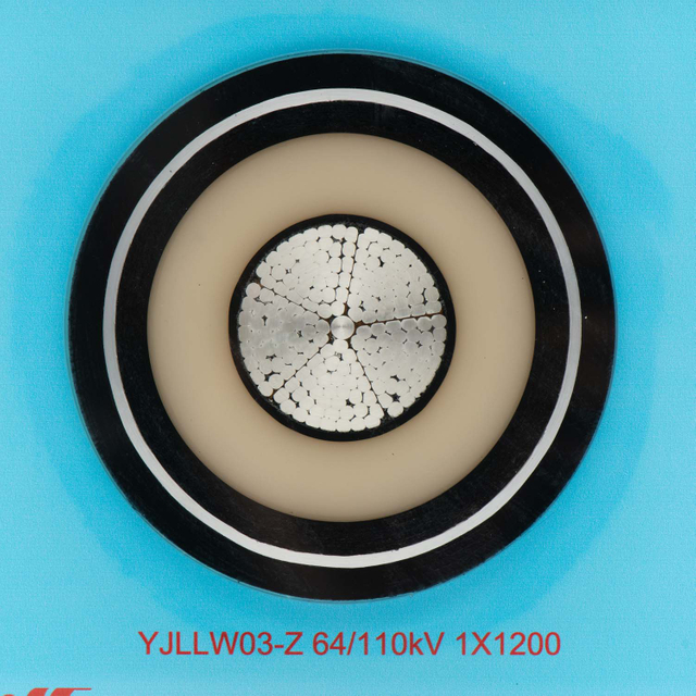 XLPE conductor ya aluminium iliyo na waya za shaba kwa kebo ya nguvu ya chini ya maji