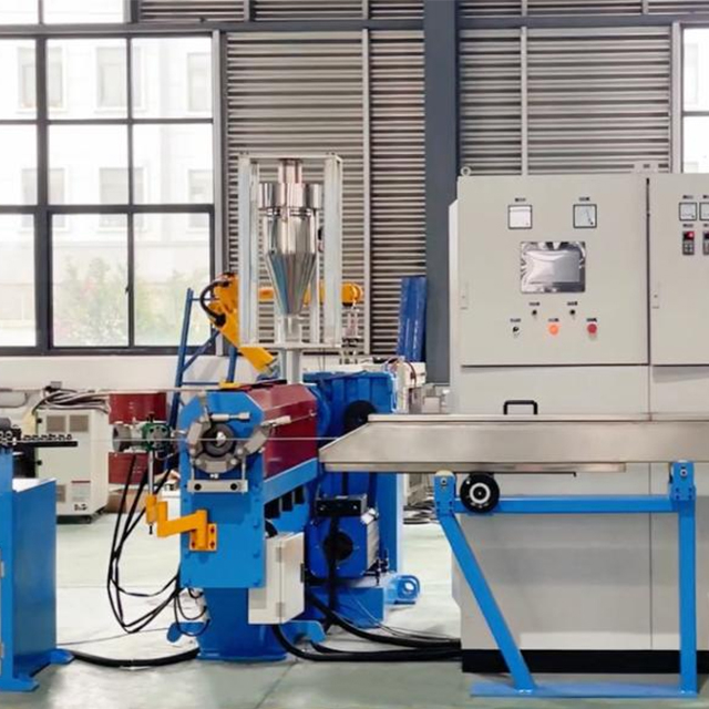 600kg/h mbili-screw titanium alloy extrusion line matibabu
