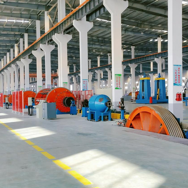 500 rpm Stranding Mashine kwa conductors ya juu-tensile